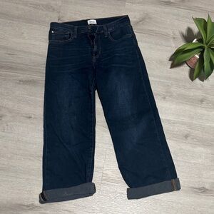 Hudson Jeans Women's Straight Leg Dark Blue